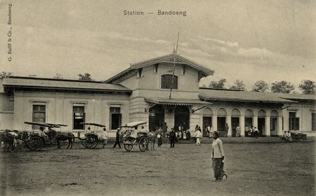 Sejarah Hari Ini, 138 Tahun Lalu: Stasiun Bandung Diresmikan pada 17 Mei 1884