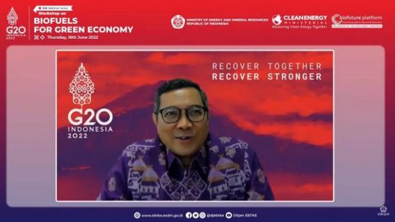 ESDM:インドネシア、エネルギー転換の達成に向けたバイオ燃料の使用を奨励