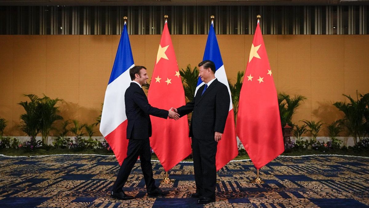 President Macron Meets Xi Jinping on the Sidelines of G20 Summit: France Expects China's Cooperation on Ukraine