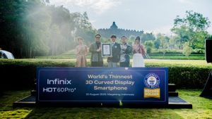 Infinix HOT 60 Pro+ Raih Rekor Dunia Lewat Layar 3D-Curved Tertipis
