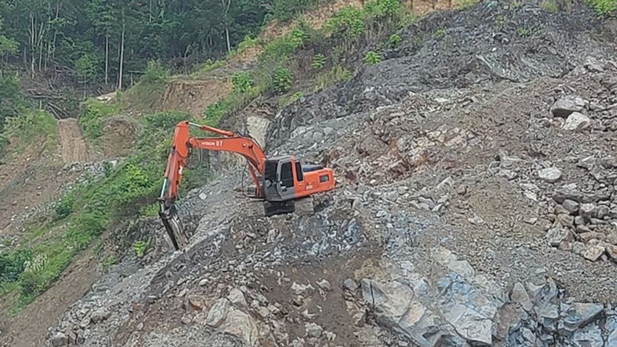 k Pionniers extorque la répression illégale des mines à Kotamobagu et Bolmong Sultra
