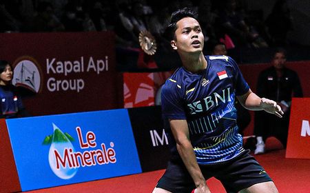 Perempat Final Indonesia Open 2023 Menyajikan 'Perang Saudara', Anthony Ginting Vs Jonatan Christie