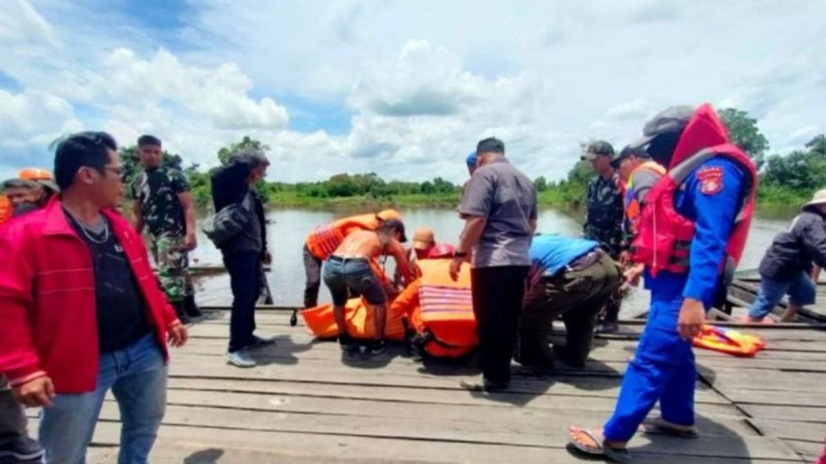  Korban Insiden Sampan Karam Ditemukan Meninggal di Kapuas