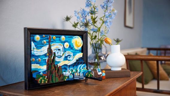 Not For Kids, LEGO Presents Famous Painting Brick By Vincent Van Gogh