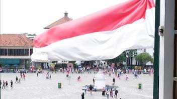 The One Piece Flag In Jumbo Size Flying In North Kuta, This Is What The Police Say