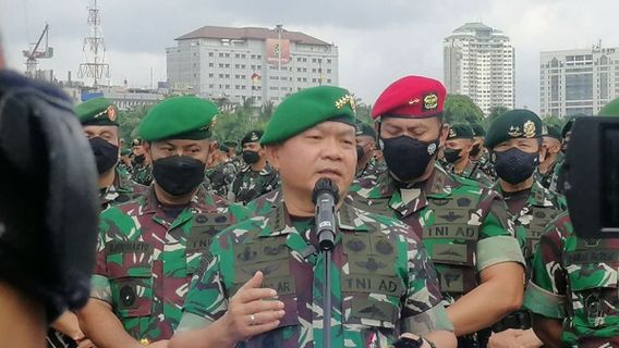 KSAD Dudung向Puspomad报告，总司令Andika要求为Tabayun线旅行提供便利