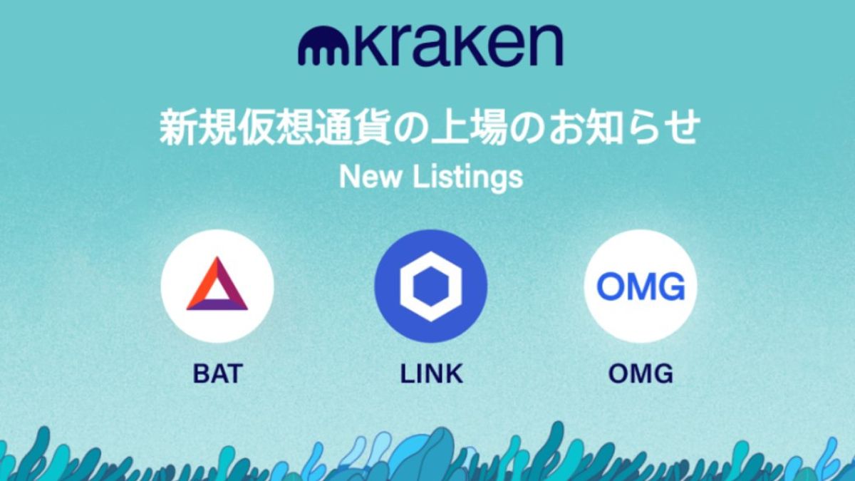 Kraken Announces Crypto LINK, BAT, And OMG Now Available For Users In Japan