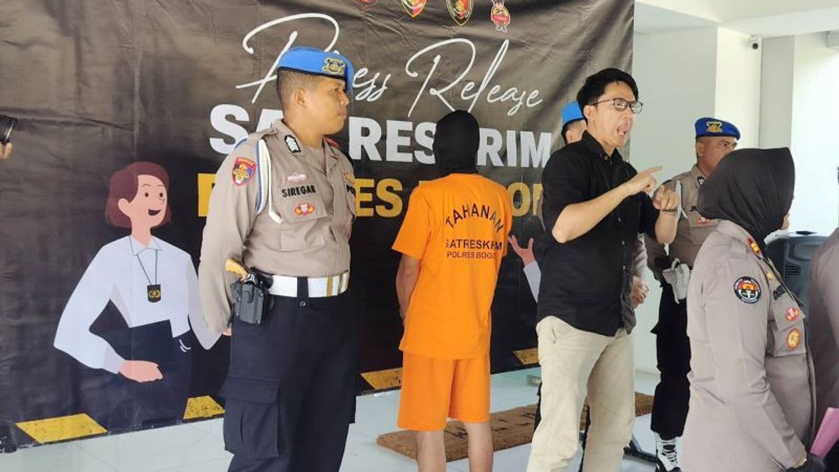 逃亡3天,嫉妒动机的KDRT嫌疑人在Parungpanjang Bogor被捕
