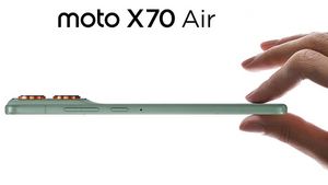 Motorola Konfirmasi Kehadiran Moto X70 Air, Penantang Ultra-Tipis iPhone Air