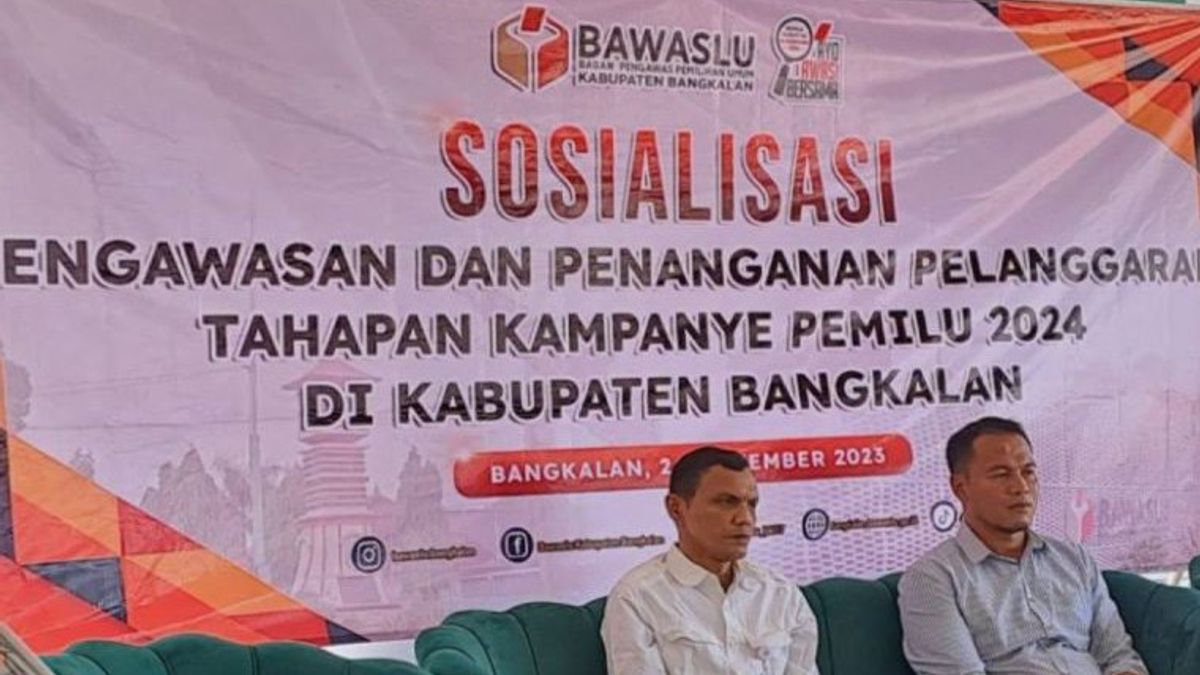 Bawaslu Bangkalan donne une sanction Teguran 4 ASN Soutenant le président