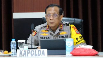 The North Kalimantan Police Chief Leads The 2024 Regional Head Election Security Anev Meeting