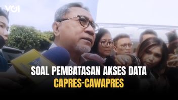 Akhirnya KPU Batalkan Aturan Pembatasan Akses Data Capres-Cawapres, Zulhas: Ada Hak Publik