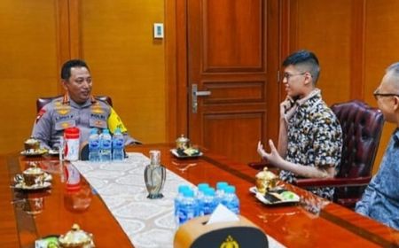 Di Hadapan Kapolri, Sultan Rifat Mengaku Tak Ingin Sia-siakan Hidup Meski Pakai Alat Bantu Bicara