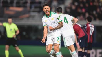 AS Roma Imbangi Bologna Lewat Gol Lorenzo Pellegrini di Liga Europa