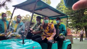 Universitas Lampung Luncurkan Mobil Listrik Buatan Dosen dan Mahasiswa