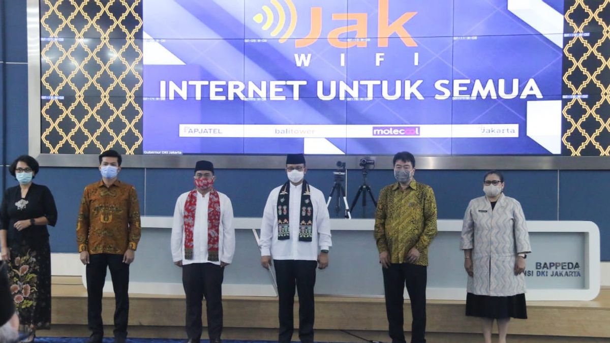 Le Gouvernement De DKI Jakarta Installera 9 000 Points Wi-Fi Gratuits