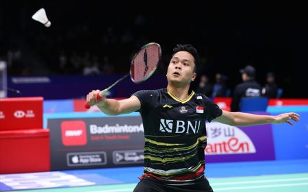 China Masters 2023: Bungkam Juara Dunia, Anthony Ginting ke Babak Kedua