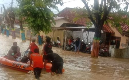 2 Pompa Air Difungsikan untuk Atasi Banjir di Pamekasan