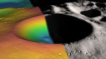 Ice-shaped Water In Lunar Crater Is Much Less Than Expected