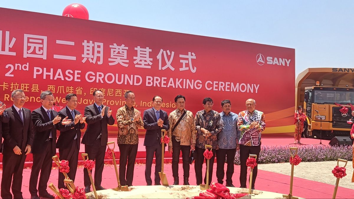 Sany Manufacturer Expands Heavy Equipment Factory In Karawang, It Is Expected To Be Able To Absorb 2,000 Workers