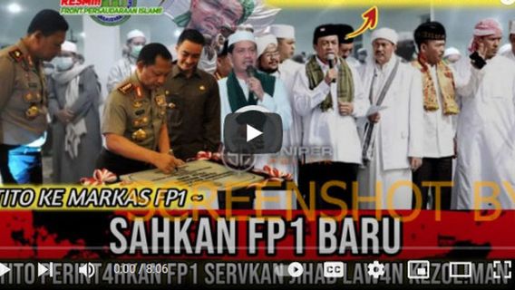 Cek Fakta: Mendagri Tito Ikut Sahkan Berdirinya FPI Baru, Benarkah?