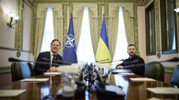 Temui Presiden Zelensky, Mark Rutte Pastikan Dukungan NATO untuk Ukraina