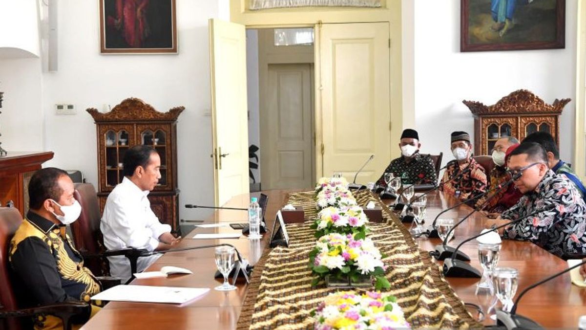 KAHMI Temui Presiden Jokowi di Istana Bogor