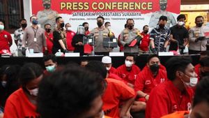 Polrestabes Surabaya Ungkap 58 Kasus Kejahatan Jalanan