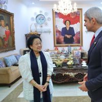 Terima Dubes Kuwait di Menteng, Megawati Bahas Geopolitik Timur Tengah hingga Warisan Bung Karno