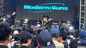 Moderna Guns, band local indonésien qui apparaîtra sur Hammersonic 2024 : n’oubliez pas d’acheter des marchandises officielles