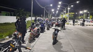Puluhan Motor Knalpot Brong Diamankan di Polresta Surakarta