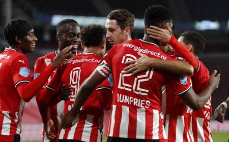 PSV Eindhoven Gasak 10 Pemain Willem II Tiga Gol Tanpa Balas