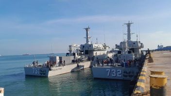 Formation pour la guerre minière avec la marine de Singapour à Kepri, Tni Al Déployé 219 personnes