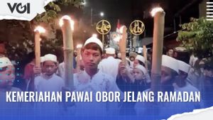 VIDEO: Kemeriahan Pawai Obor Jelang Ramadan 