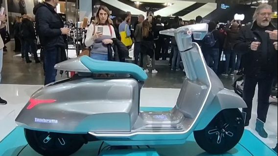 Lambretta Pamerkan Concept Of Eletrra Electric Motorcycle, Has A Distance Of 127 Km