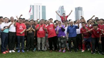 Resmikan Kompetisi Liga Jakarta U-17 Piala Gubernur 2025, Ini Harapan Pramono Anung