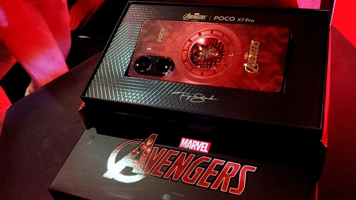 POCO X7 Pro 5G Edisi Spesial Iron Man Hadir di Indonesia 