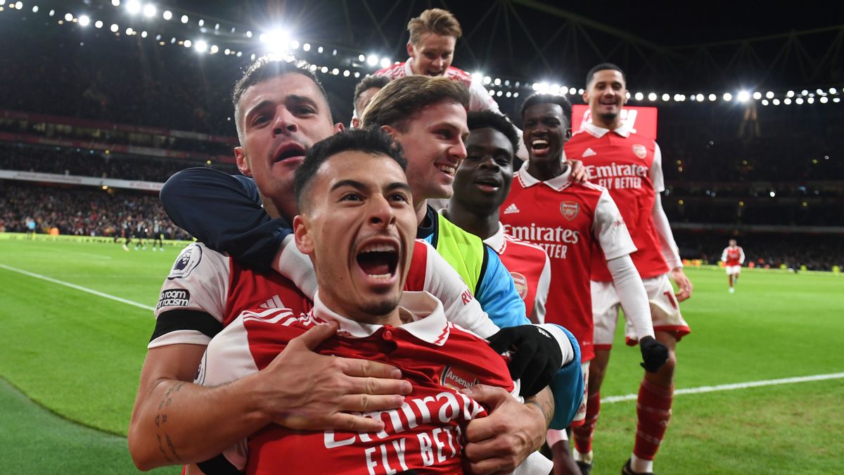 Superkomputer Prediksi Arsenal Gagal Juara Liga Premier Inggris 2022/2023