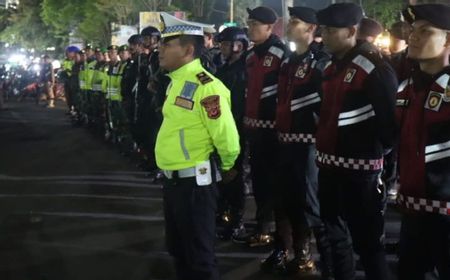 Polres Garut Patroli Pemberlakuan Jam Malam bagi Pelajar