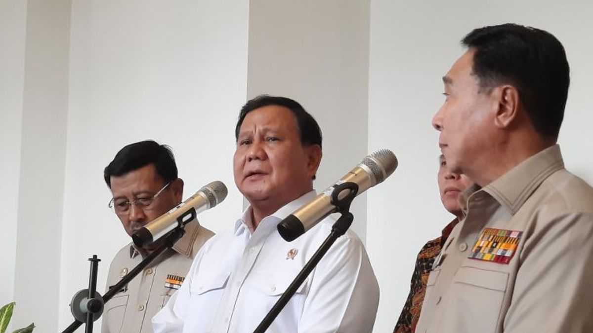 Prabowo Gathers With The National Police PP To Talk About The Condition Of The Nation: We Should Be Grateful For Indonesia's Success