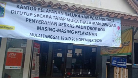 Petamburan Urban Village Head Positive COVID-19, Kelurahan Closed For Three Days