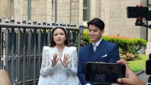 Brisia Jodie dan Jonathan Alden Wujudkan Pernikahan Impian di Gereja Katedral