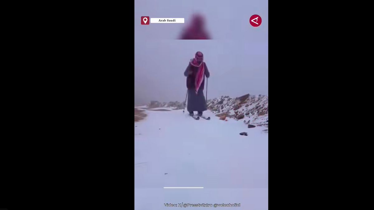 很少有人知道，沙特阿拉伯的这个地区被雪覆盖