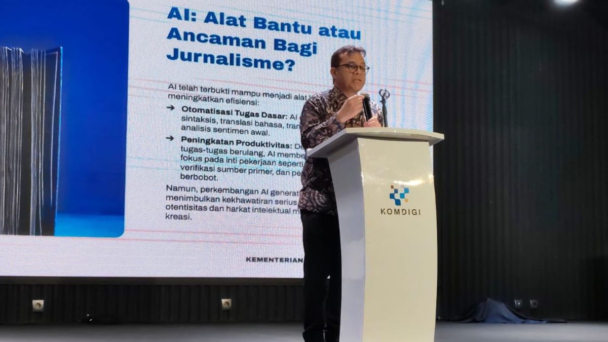 女性大臣は、ジャーナリズムの柱としてのアルの倫理と規制を強調