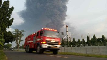 Five People Seriously Injured Due To The Indramayu Oil Factory Fire