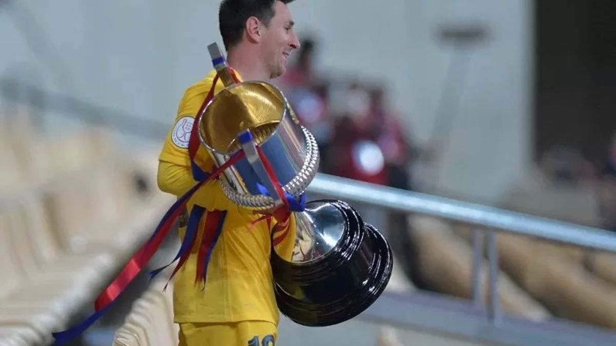 Messi Jadi Orang  Kedua  Dalam Sejarah Yang Raih Trofi Terbanyak