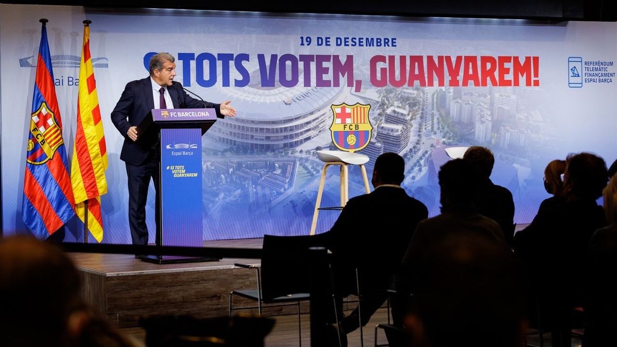 Camp Nou Stadium "Invasion" Eintracht Frankfurt Fans In The Europa League, Barcelona President Joan Laporta: The Club Can't Be Blamed