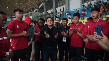Hokky Caraka's Frustration Response To The U-20 World Cup, Erick Thohir: God Willing, Nothing Will Break Your Dreams