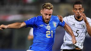 UEFA Nations League: Davide Frattesi Harap Tuah Dukungan Penonton di San Siro Saat Italia Hadapi Inggris