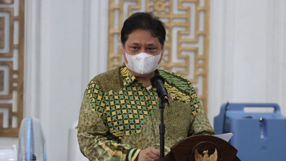 Airlangga: PPKM à Sulawesi N’a Pas été Efficace Pour Réduire La Mobilité